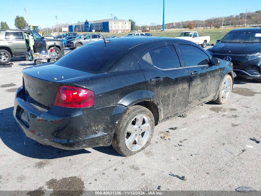 2011 Dodge Avenger Lux VIN: 1B3BD2FG0BN544888 Lot: 40831336