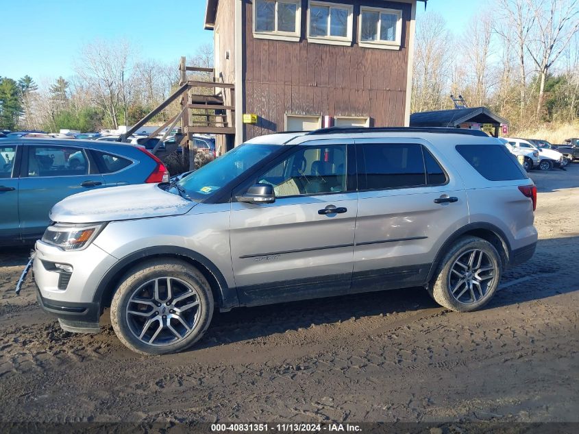 2018 Ford Explorer Sport VIN: 1FM5K8GT6JGA50257 Lot: 40831351