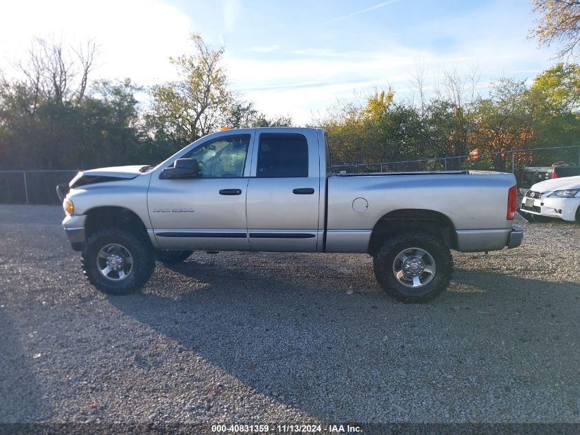 2005 Dodge Ram 2500 Slt/Laramie VIN: 3D7KS28C85G722998 Lot: 40831359