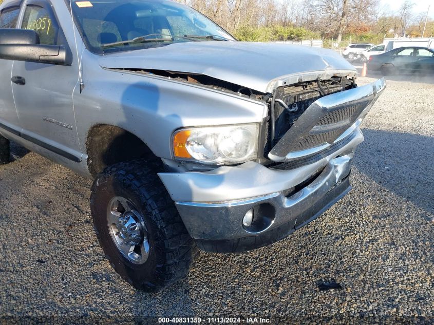 2005 Dodge Ram 2500 Slt/Laramie VIN: 3D7KS28C85G722998 Lot: 40831359