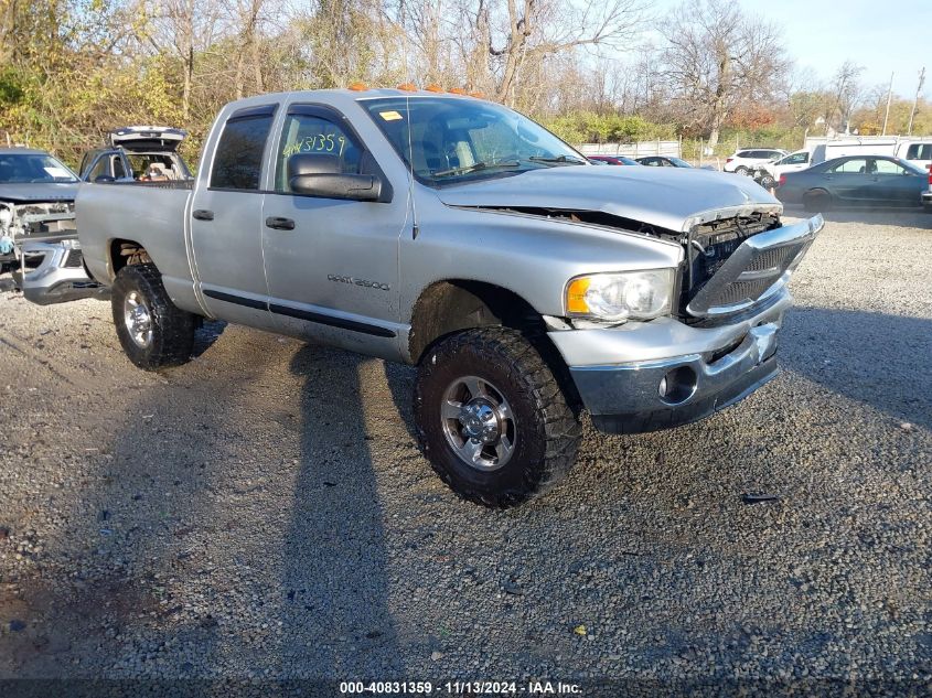 2005 Dodge Ram 2500 Slt/Laramie VIN: 3D7KS28C85G722998 Lot: 40831359