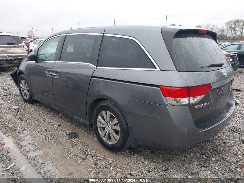 VIN 5FNRL5H6XHB003912 2017 Honda Odyssey, Ex-L no.3