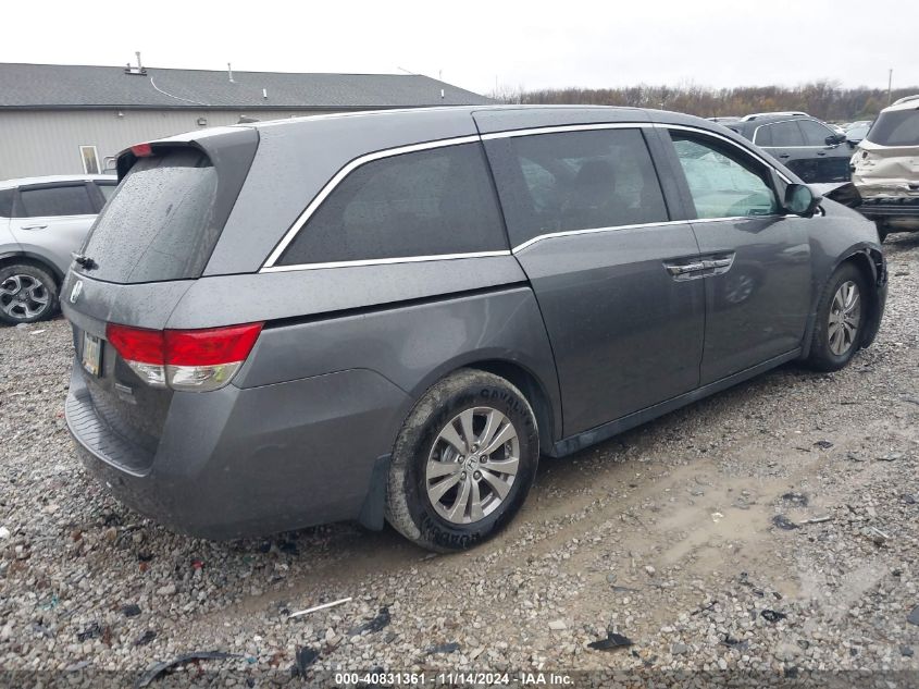 VIN 5FNRL5H6XHB003912 2017 Honda Odyssey, Ex-L no.4