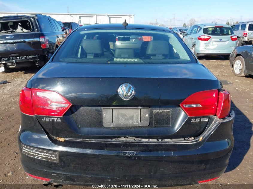 2012 Volkswagen Jetta 2.5L Se VIN: 3VWDP7AJ3CM325978 Lot: 40831370