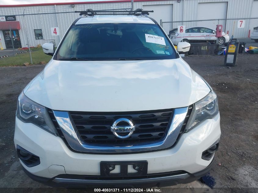 2018 Nissan Pathfinder Sv VIN: 5N1DR2MM3JC617873 Lot: 40831371