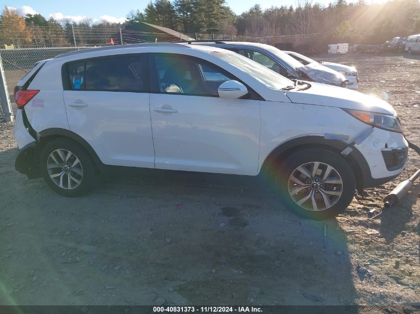 2015 Kia Sportage Lx VIN: KNDPB3AC1F7743706 Lot: 40831373