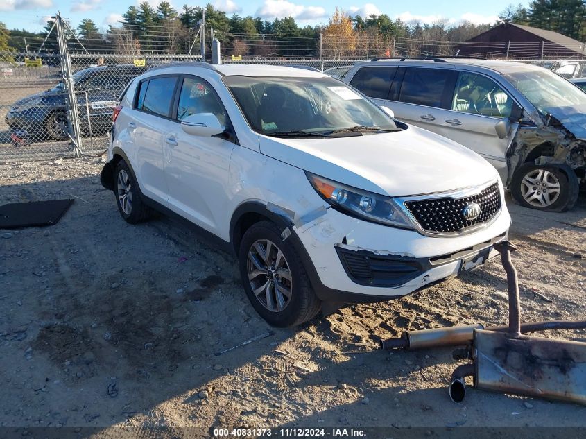 VIN KNDPB3AC1F7743706 2015 KIA Sportage, LX no.1