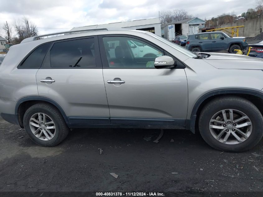 2014 Kia Sorento Lx VIN: 5XYKTDA60EG493058 Lot: 40831378