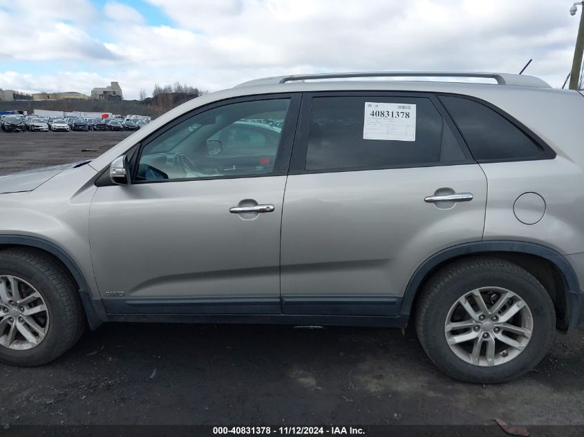 2014 KIA SORENTO LX - 5XYKTDA60EG493058