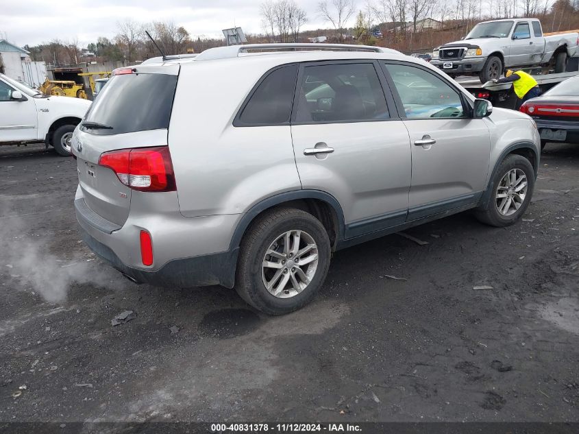 2014 KIA SORENTO LX - 5XYKTDA60EG493058