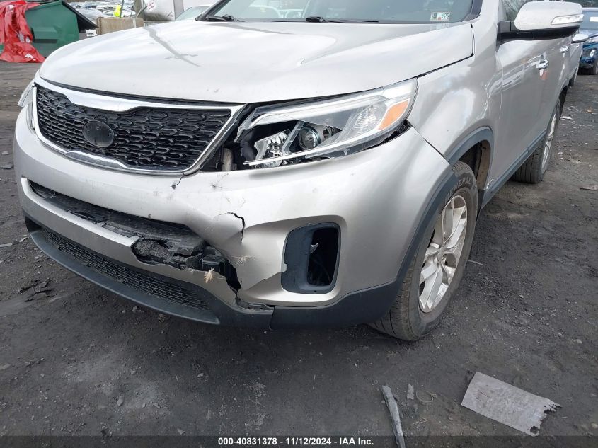 2014 Kia Sorento Lx VIN: 5XYKTDA60EG493058 Lot: 40831378