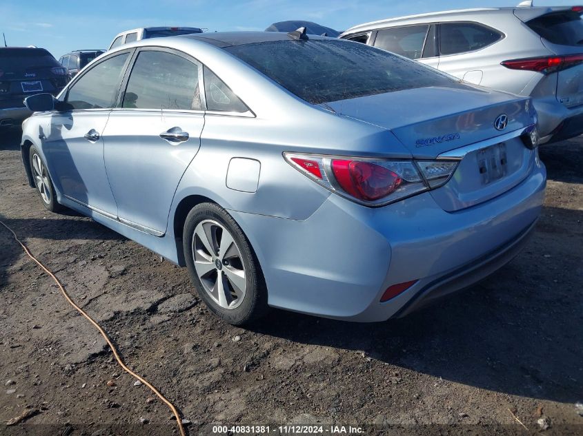 2012 Hyundai Sonata Hybrid VIN: KMHEC4A42CA040872 Lot: 40831381