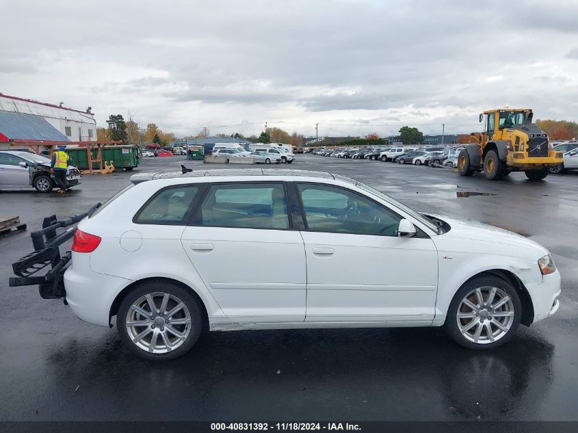 2012 Audi A3 2.0T Premium VIN: WAUPEAFM9CA043652 Lot: 40831392