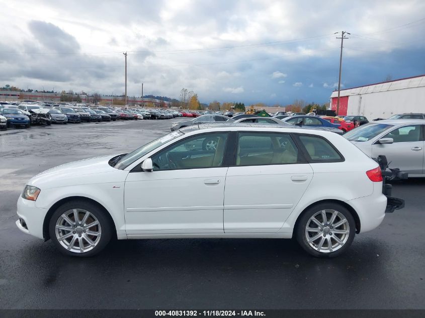 2012 Audi A3 2.0T Premium VIN: WAUPEAFM9CA043652 Lot: 40831392