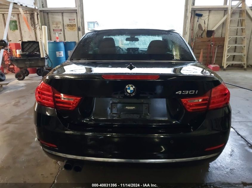 2017 BMW 430I VIN: WBA4U7C51H5H19486 Lot: 40831395