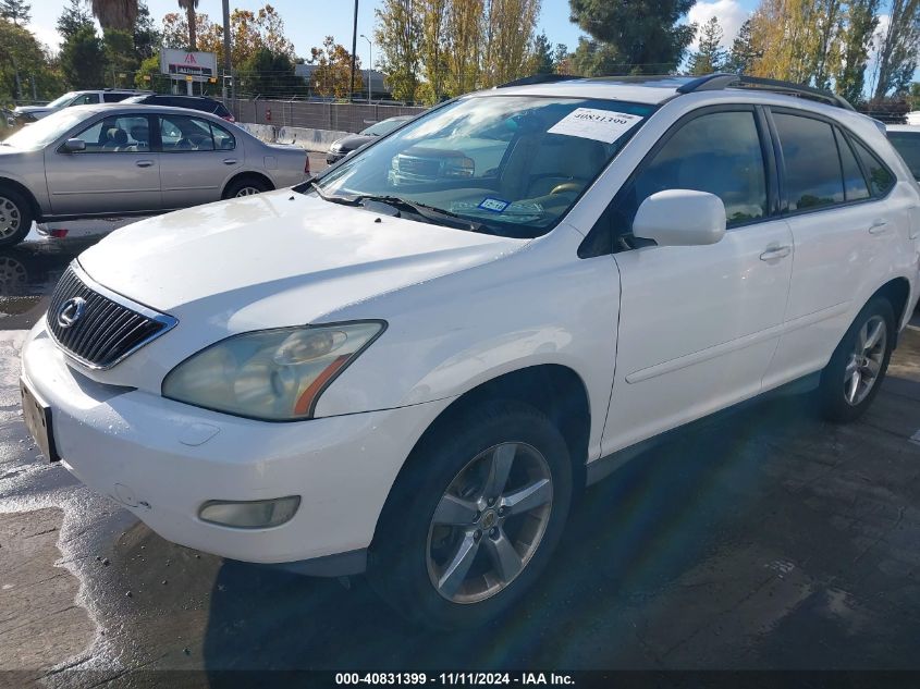 2004 Lexus Rx 330 Base (A5) VIN: JTJHA31U840028389 Lot: 40831399