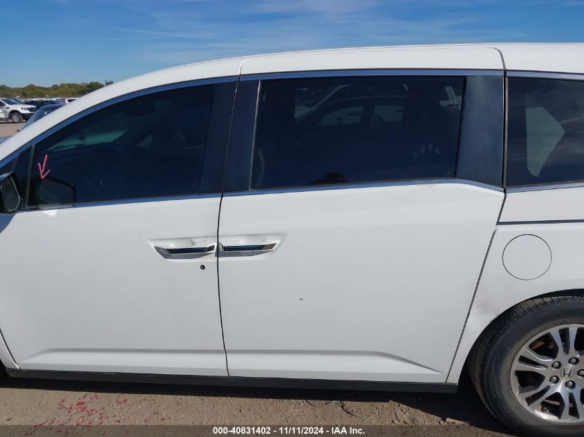 2011 Honda Odyssey Ex-L VIN: 5FNRL5H65BB097284 Lot: 40831402