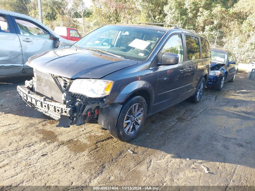 VIN 2C4RDGCG3HR813721 2017 Dodge Grand Caravan, Sxt no.2