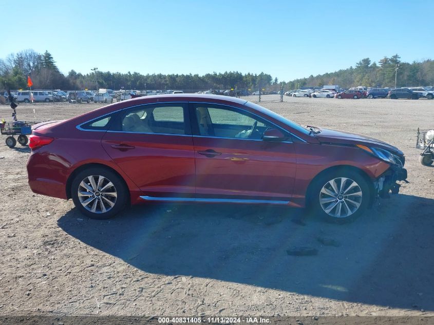 2015 Hyundai Sonata Sport VIN: 5NPE34AF4FH255088 Lot: 40831405