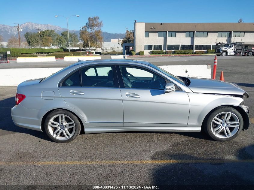 2014 Mercedes-Benz C 250 Luxury/Sport VIN: WDDGF4HB6EA929126 Lot: 40831425