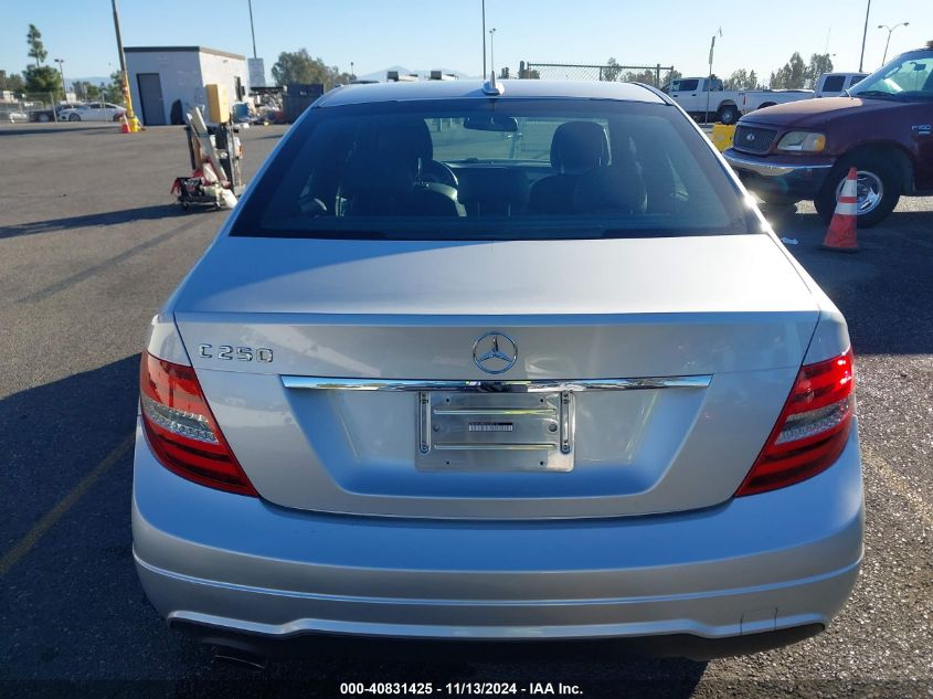 2014 Mercedes-Benz C 250 Luxury/Sport VIN: WDDGF4HB6EA929126 Lot: 40831425