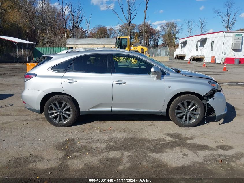 2013 Lexus Rx 350 F Sport VIN: 2T2BK1BA5DC218344 Lot: 40831446