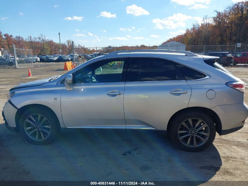 2013 Lexus Rx 350 F Sport VIN: 2T2BK1BA5DC218344 Lot: 40831446