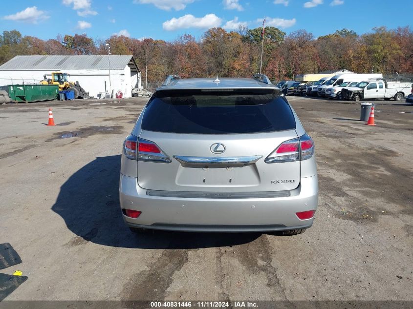 2013 Lexus Rx 350 F Sport VIN: 2T2BK1BA5DC218344 Lot: 40831446