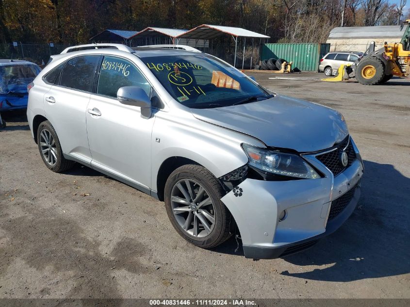 VIN 2T2BK1BA5DC218344 2013 Lexus RX, 350 F Sport no.1