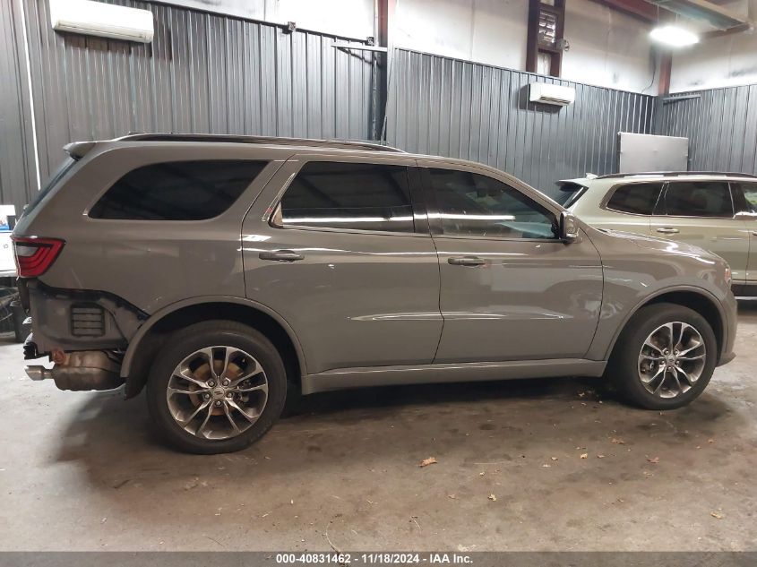 2020 Dodge Durango Gt Plus Awd VIN: 1C4RDJDG8LC223933 Lot: 40831462