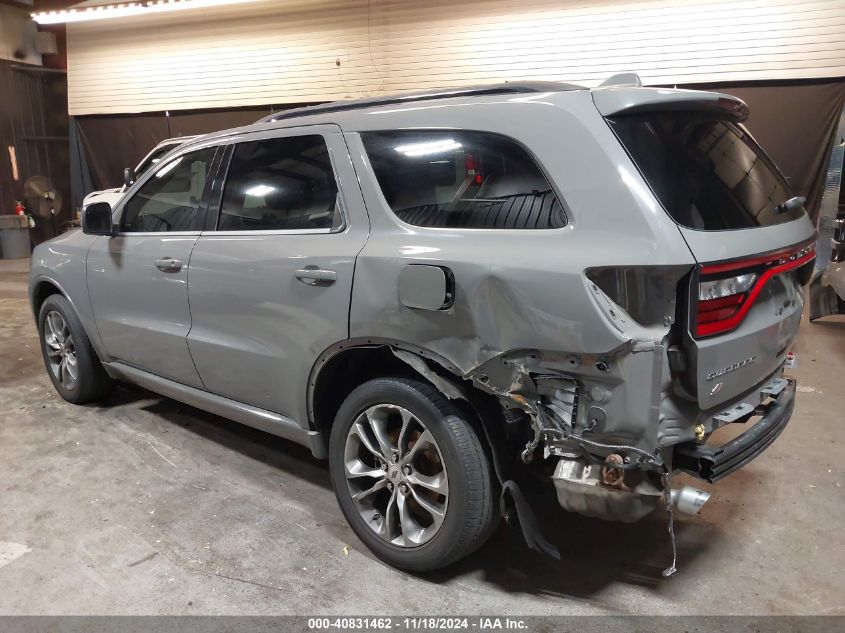 2020 Dodge Durango Gt Plus Awd VIN: 1C4RDJDG8LC223933 Lot: 40831462