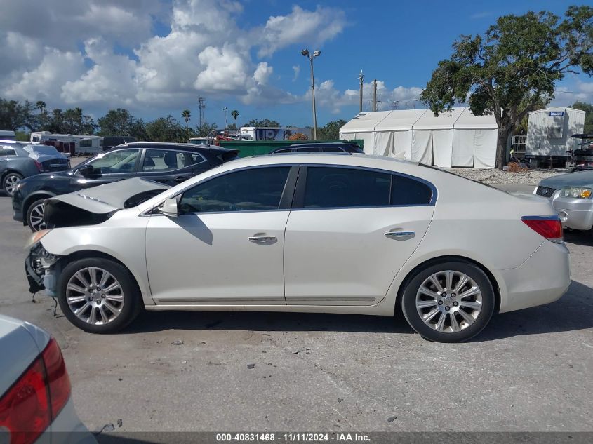 2013 Buick Lacrosse Leather Group VIN: 1G4GC5E33DF331501 Lot: 40831468