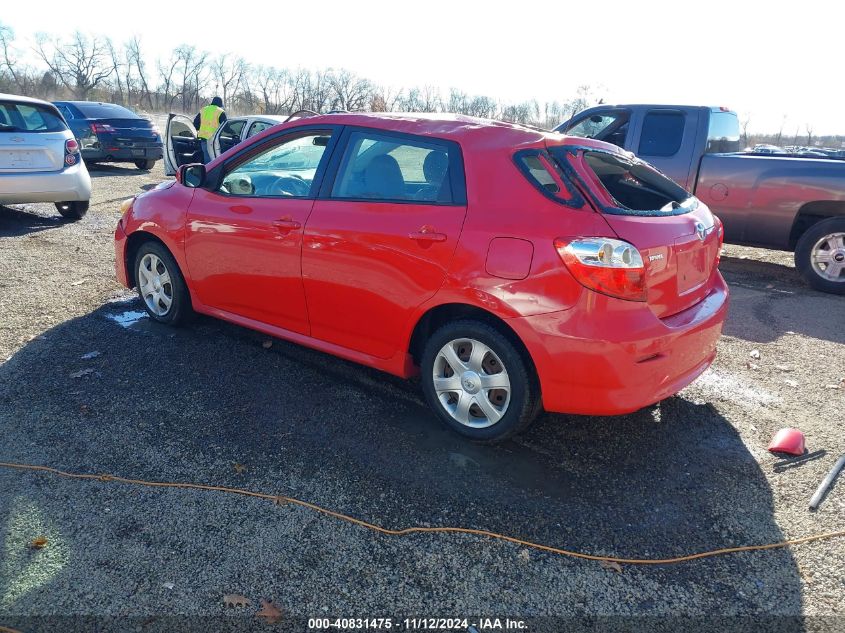 2009 Toyota Matrix VIN: 2T1KU40E69C134093 Lot: 40831475