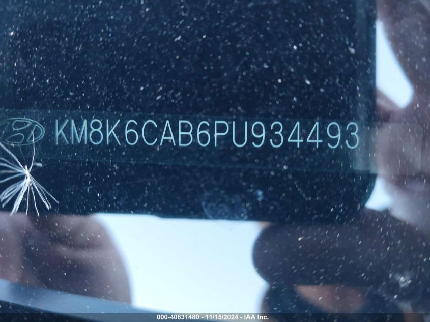 2023 HYUNDAI KONA SEL - KM8K6CAB6PU934493