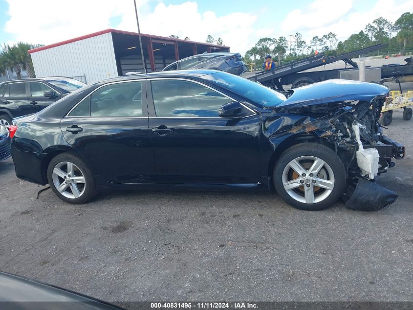 2014 Toyota Camry Se VIN: 4T1BF1FK0EU384511 Lot: 40831495