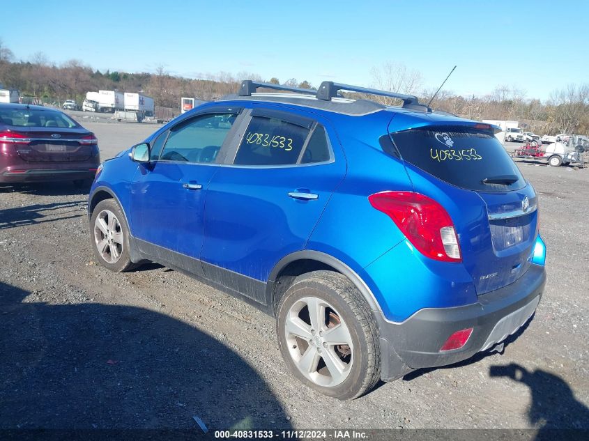 2016 Buick Encore Convenience VIN: KL4CJFSB7GB702708 Lot: 40831533