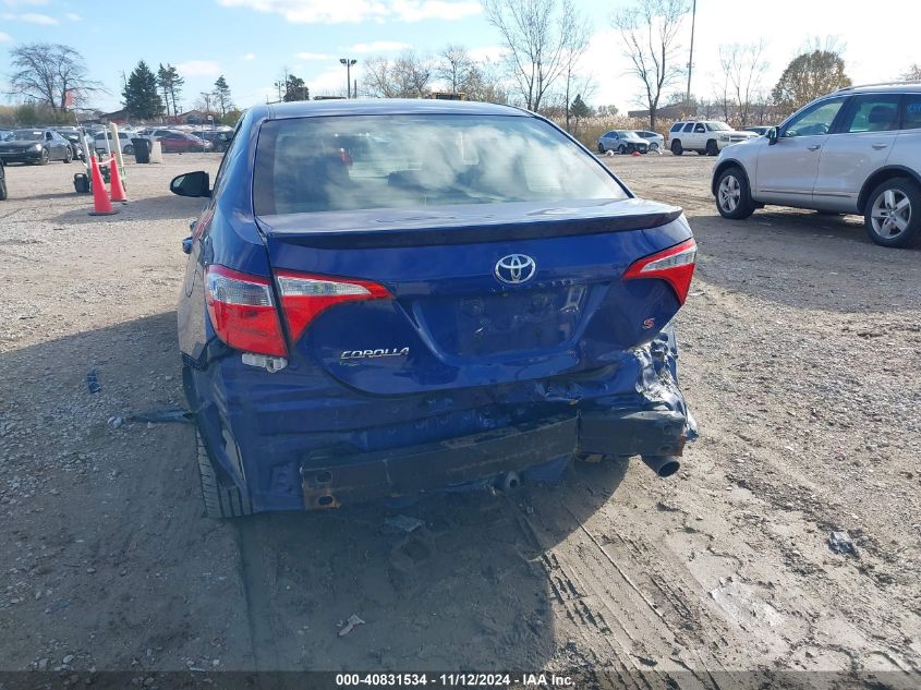 2015 Toyota Corolla S Plus VIN: 2T1BURHE3FC244466 Lot: 40831534