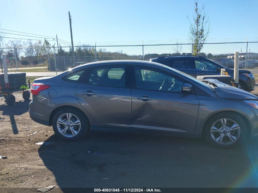 2013 Ford Focus Se VIN: 1FADP3F2XDL121796 Lot: 40831545