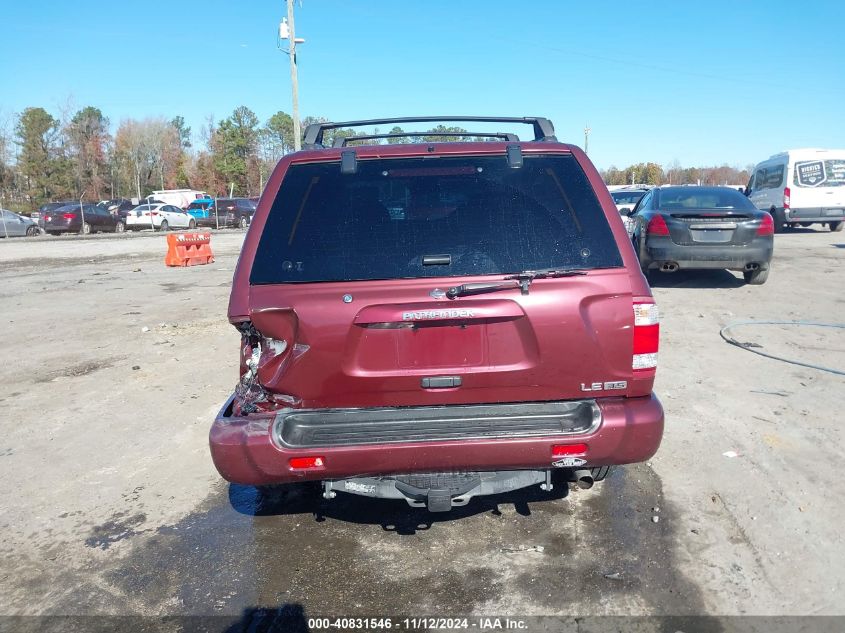 2001 Nissan Pathfinder Le VIN: JN8DR09X81W580303 Lot: 40831546