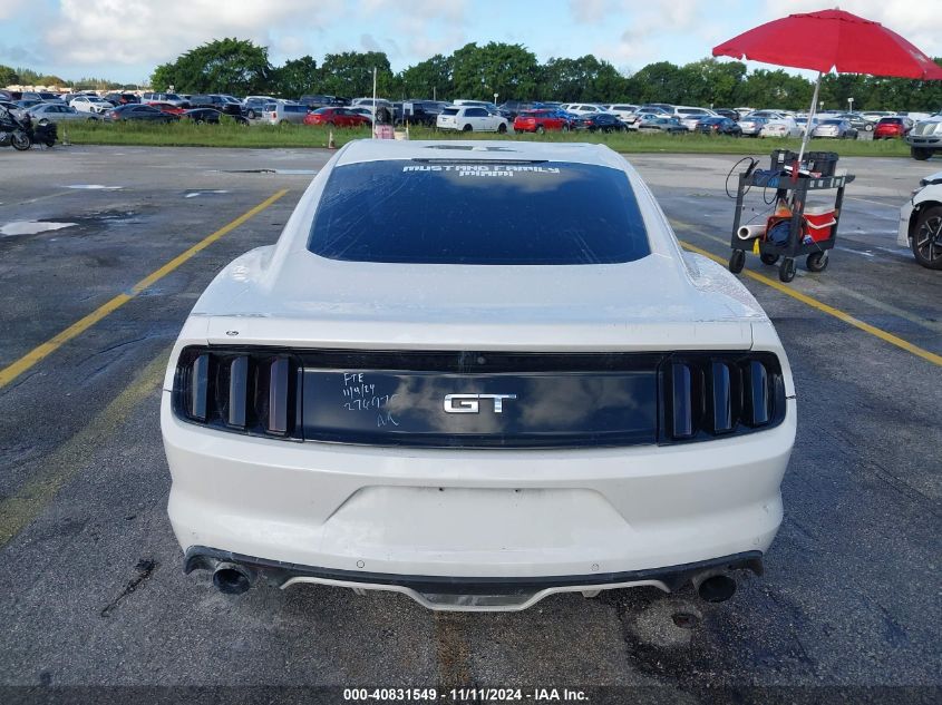 2017 Ford Mustang Gt Premium VIN: 1FA6P8CF8H5276970 Lot: 40831549