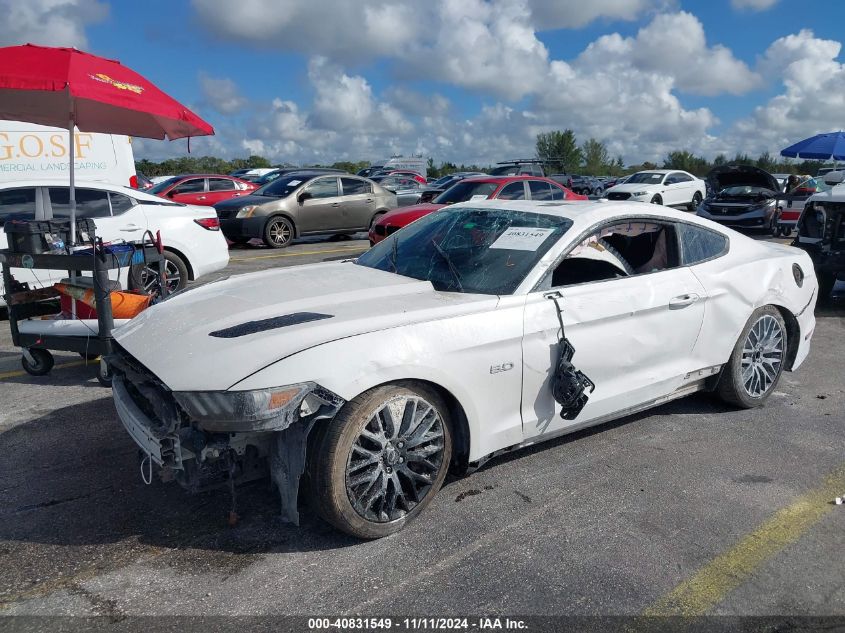 2017 Ford Mustang Gt Premium VIN: 1FA6P8CF8H5276970 Lot: 40831549