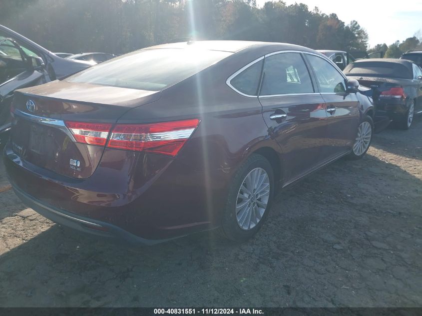 2014 Toyota Avalon Hybrid Xle Touring VIN: 4T1BD1EB1EU019729 Lot: 40831551