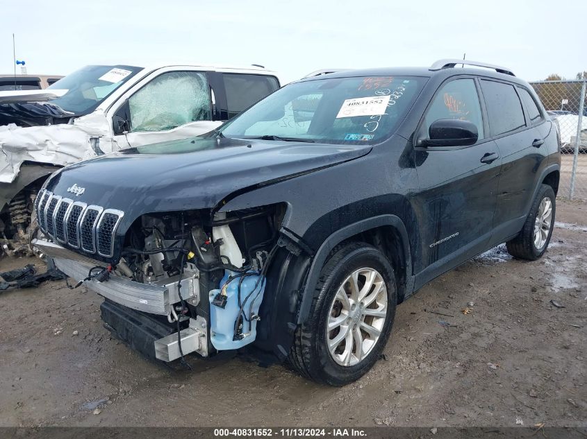 2020 Jeep Cherokee Latitude Fwd VIN: 1C4PJLCBXLD619261 Lot: 40831552