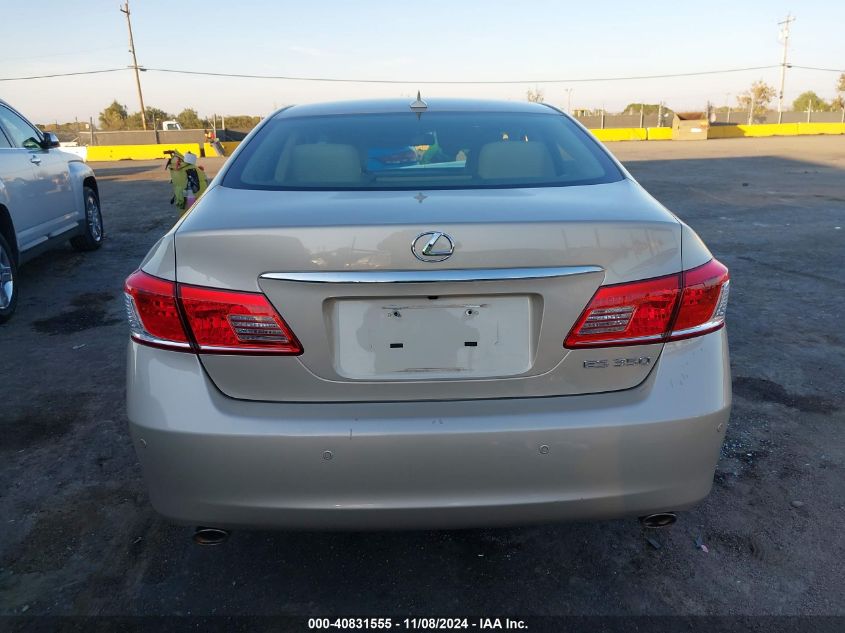 2011 Lexus Es 350 VIN: JTHBK1EG7B2471096 Lot: 40831555