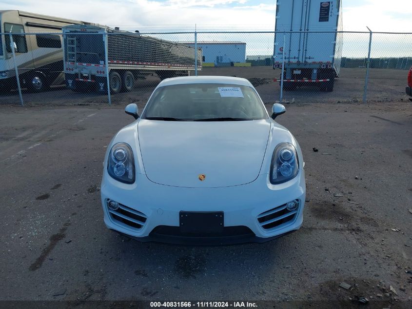 2014 Porsche Cayman VIN: WP0AA2A87EK172054 Lot: 40831566