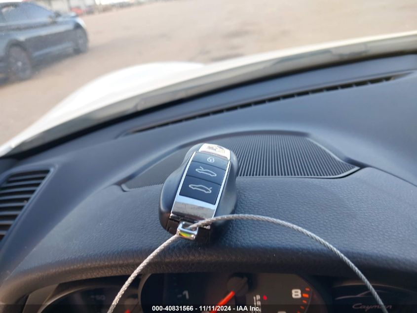 2014 PORSCHE CAYMAN - WP0AA2A87EK172054