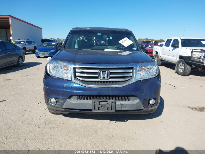 VIN 5FNYF3H74DB035474 2013 Honda Pilot, Ex-L no.11