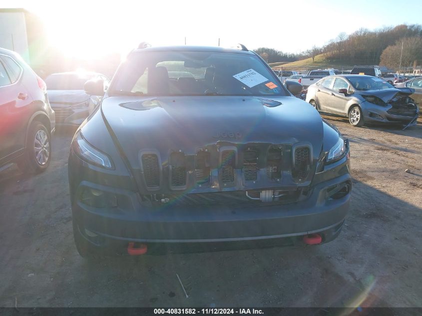 2018 Jeep Cherokee Trailhawk 4X4 VIN: 1C4PJMBX4JD571174 Lot: 40831582