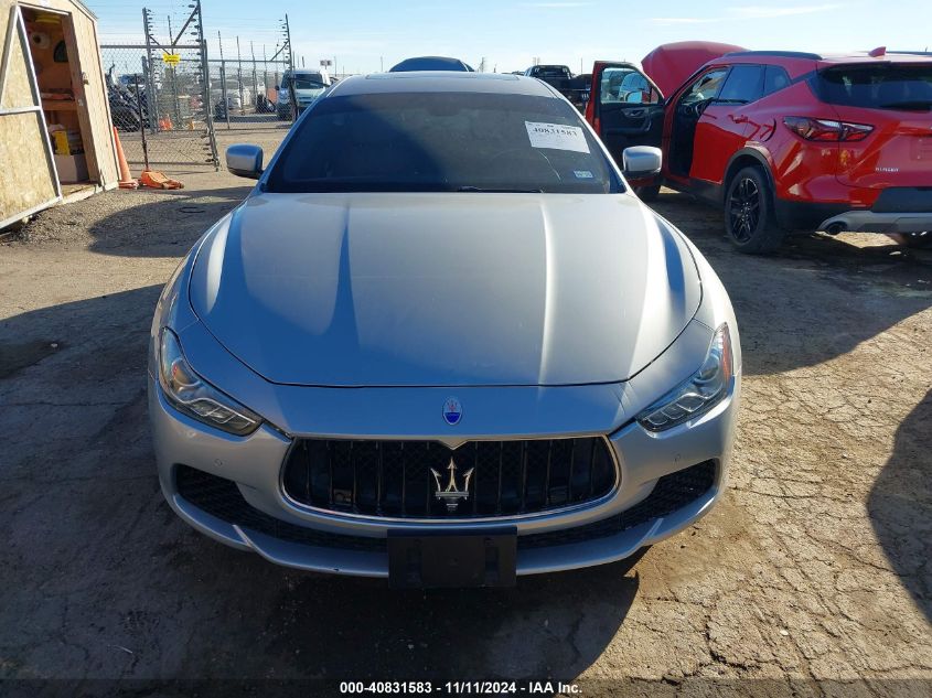 2015 MASERATI GHIBLI VIN: ZAM57XSA7F1135961