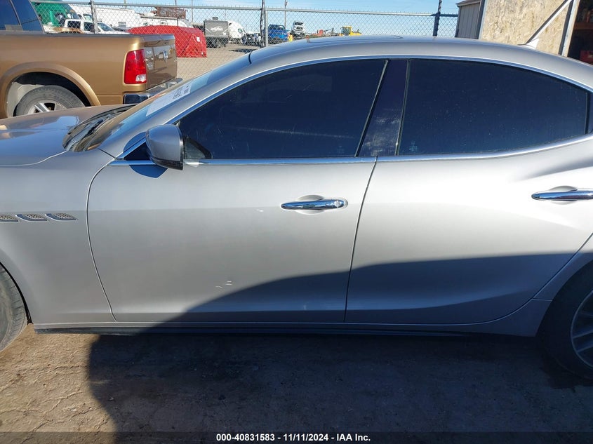 2015 MASERATI GHIBLI VIN: ZAM57XSA7F1135961
